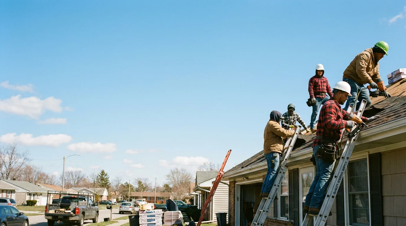 Roofing in Bruington, VA near me